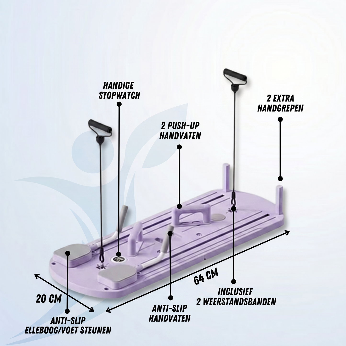 FitmedicFitmedic FoldReformer – Hopfällbar Pilates-apparat